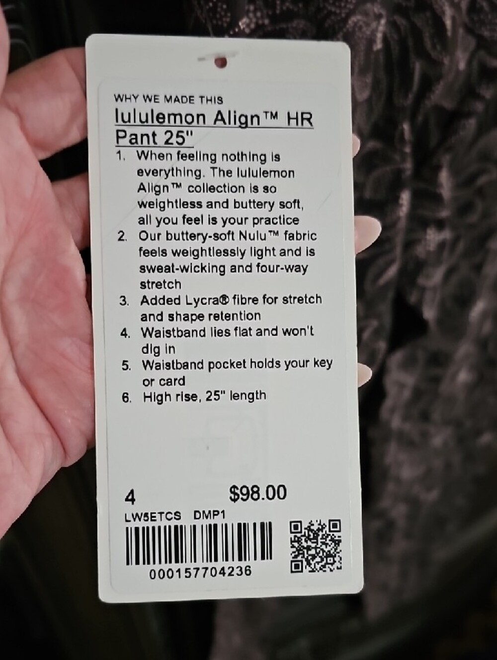 lululemon athletica Align HR Pant 25" - Picture 3 of 3